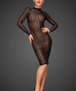 Noir Handmade Poland Dresses Black Dress F182