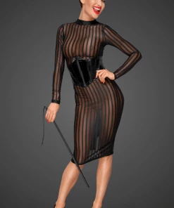 Noir Handmade Poland Dresses Black Dress F182