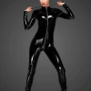 Noir Handmade Poland PVC Ladies Jumpsuit F188 Clothing