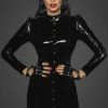 Noir Handmade Poland Clothing PVC Dress F246 2 Noir Handmade Poland Clothing PVC Dress F246
