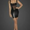 Noir Handmade Poland Wet-Look Dress F257 Clothing