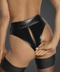 Noir Handmade Poland Waisted Panties F260 7 Noir Handmade Poland Waisted Panties F260