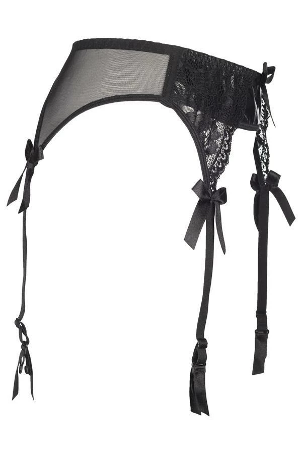 Axami Lingerie Garter Belt V-6472 Noir 5 Axami Lingerie Garter Belt V-6472 Noir
