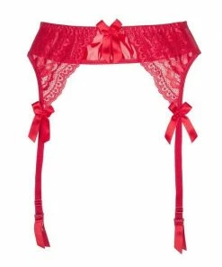 Axami Lingerie Garter Belt V-6482 Rouge