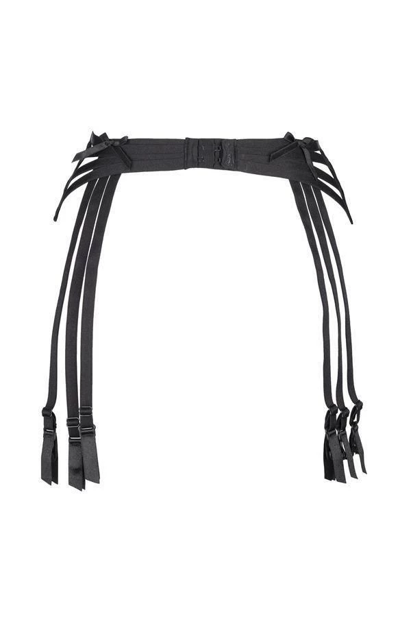 Axami Lingerie Garter Belt V-6542 Grafite 6 Axami Lingerie Garter Belt V-6542 Grafite