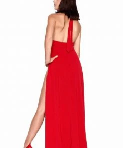 Patrice Catanzaro France Dresses Long Red Dress Isabella