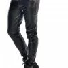 Patrice Catanzaro France Faux Leather Men`s Jeans Joss
