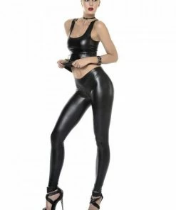 Patrice Catanzaro France Wet-Look Leggings Vera