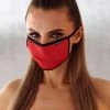 Demoniq Poland Face Mask 005 Red Lingerie