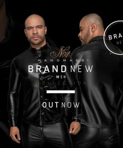 Noir Handmade Poland Long-sleeved Men`s Shirt H064