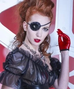 Patrice Catanzaro France Short Red Vinyl Gloves Molly