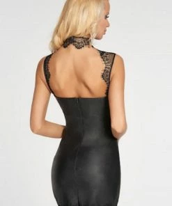 7 Th Heaven PU Leather Dress Nazca