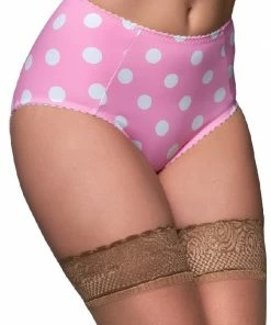 Nylon Dreams Dotty Betty Retro Red Knickers 11 Nylon Dreams Dotty Betty Retro Red Knickers