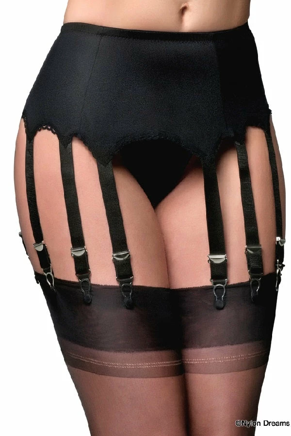 Nylon Dreams 12 Strap Red Suspender Belt NDL12 Lingerie 6 Nylon Dreams 12 Strap Red Suspender Belt NDL12 Lingerie