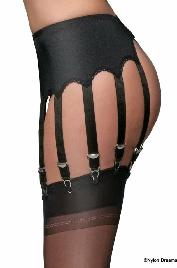 Nylon Dreams 12 Strap Red Suspender Belt NDL12 Lingerie 8 Nylon Dreams 12 Strap Red Suspender Belt NDL12 Lingerie