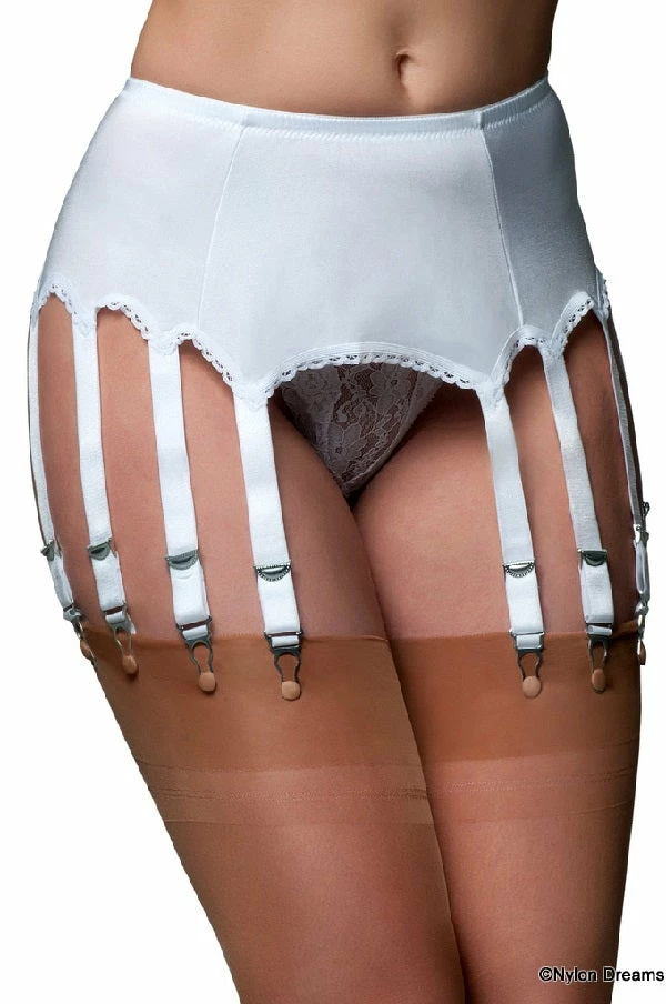 Nylon Dreams 12 Strap Red Suspender Belt NDL12 Lingerie 9 Nylon Dreams 12 Strap Red Suspender Belt NDL12 Lingerie