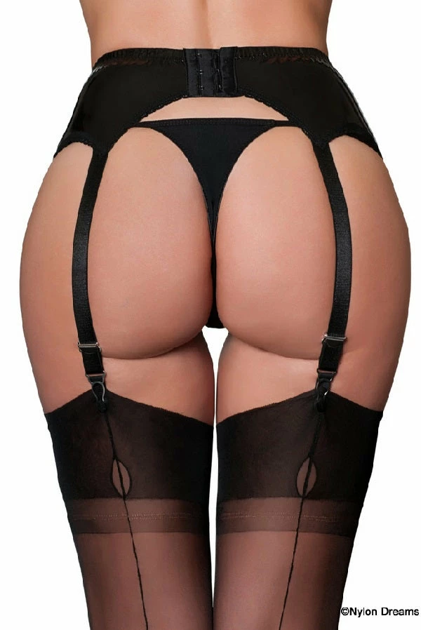 Nylon Dreams PVC 6 Strap Red Suspender Belt Lingerie 8 Nylon Dreams PVC 6 Strap Red Suspender Belt Lingerie