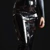 Patrice Catanzaro France Black Vinyl Skirt Ornella