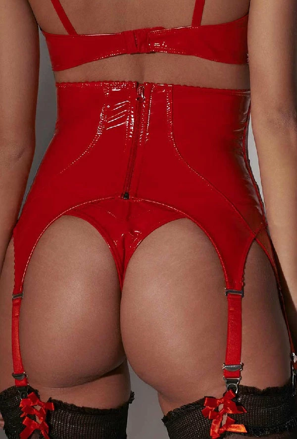 Patrice Catanzaro France Lingerie Annabelle Vinyl Crotch Less Thong 7 Patrice Catanzaro France Lingerie Annabelle Vinyl Crotch Less Thong