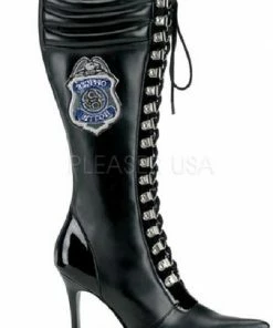 Funtasma Costume Footwear Costumes Police Woman Fancy Dress Boots