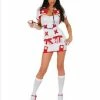 Roma Costumes Sexy X-Ray Nurse Adult Costume