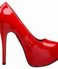 Flirtywomen Reduced Stock Shoes Red High Heels 11 Flirtywomen Reduced Stock Shoes Red High Heels