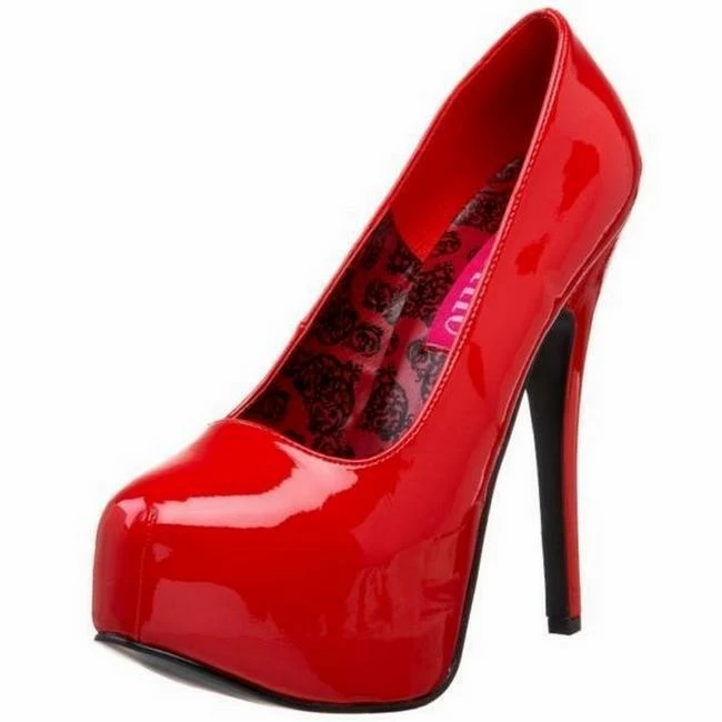 Flirtywomen Reduced Stock Shoes Red High Heels 3 Flirtywomen Reduced Stock Shoes Red High Heels