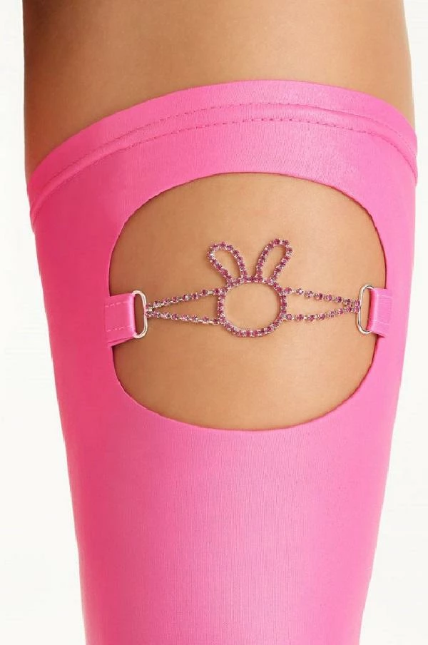 7 Th Heaven Hosiery Pink Wet-Look Stockings S564 5 7 Th Heaven Hosiery Pink Wet-Look Stockings S564