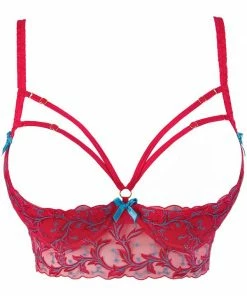 Axami Lingerie Open Bust Bra V-9671