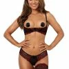 Axami Lingerie Open Bust Bra V-10011