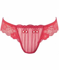 Axami Lingerie Lace Thong V-9558