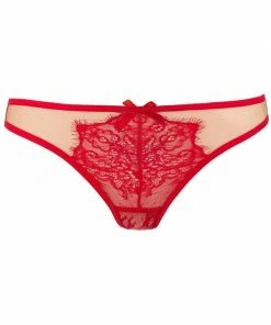 Axami Lingerie Red G-String V-9588