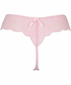 Axami Lingerie Pink Thong Panty V-9768