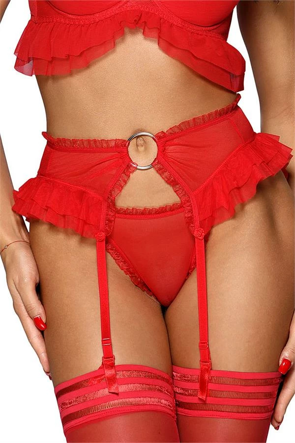 Axami Lingerie Garter Belt V-9972 3 Axami Lingerie Garter Belt V-9972