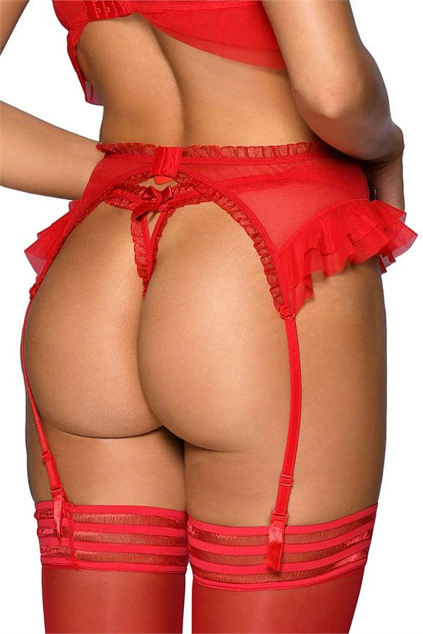 Axami Lingerie Garter Belt V-9972 4 Axami Lingerie Garter Belt V-9972