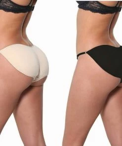 Beauty Search Shapewear Lingerie Butt Booty Enhancer Booster Beige
