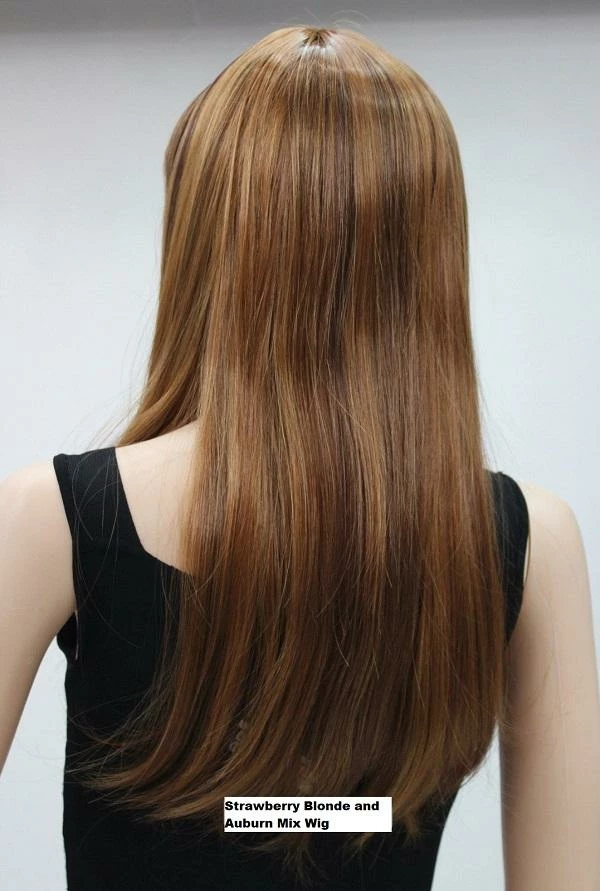 Flirtywomen Strawberry Blonde Mix Wig Wigs 4 Flirtywomen Strawberry Blonde Mix Wig Wigs