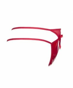 Axami Lingerie Red Plus Size G-String V-8728