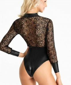 7 Th Heaven Wet-Look Body TD324 Lingerie