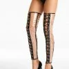 7 Th Heaven Transparent Foil Stockings S552 Hosiery
