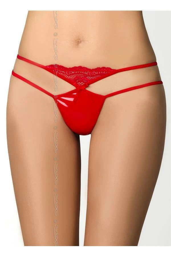 Axami Lingerie G-String Axami V-7828 Cranberry Muffin 3 Axami Lingerie G-String Axami V-7828 Cranberry Muffin