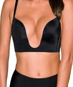Beauty Search Shapewear Black V-Bra