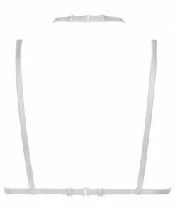 Axami Lingerie White Harness Bra V-8126