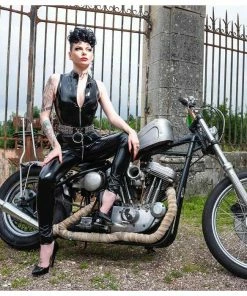 Patrice Catanzaro France Clothing Black Vinyl Catsuit Angelica 15 Patrice Catanzaro France Clothing Black Vinyl Catsuit Angelica