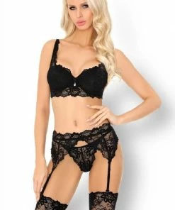 Livco Corsetti Four Piece Lingerie Set Anica