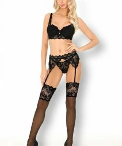 Livco Corsetti Four Piece Lingerie Set Anica