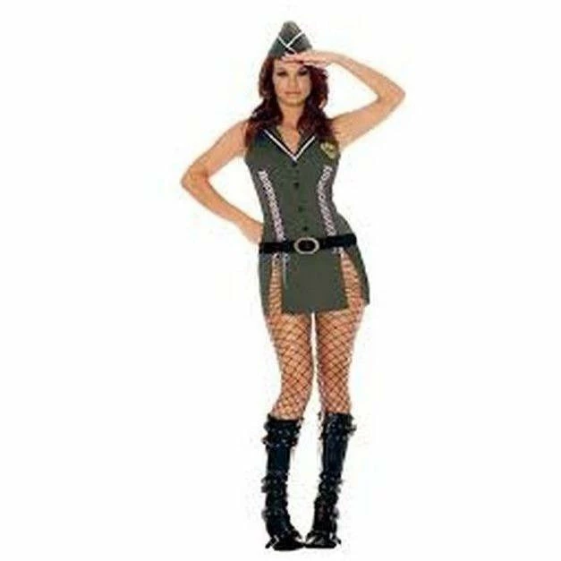 Elegant Moments USA Army Fancy Dress Costume Set Costumes 4 Elegant Moments USA Army Fancy Dress Costume Set Costumes