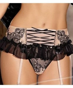 Axami Lingerie Axami Dame V-4032 Garter-belt