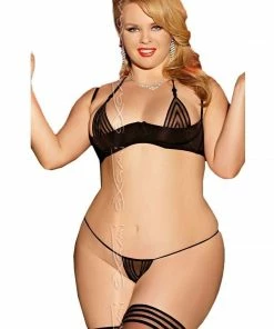 Axami Lingerie Axami V-4598 Mokka Plus G-string G-Strings