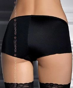 Axami Lingerie Black Plus Size Panties